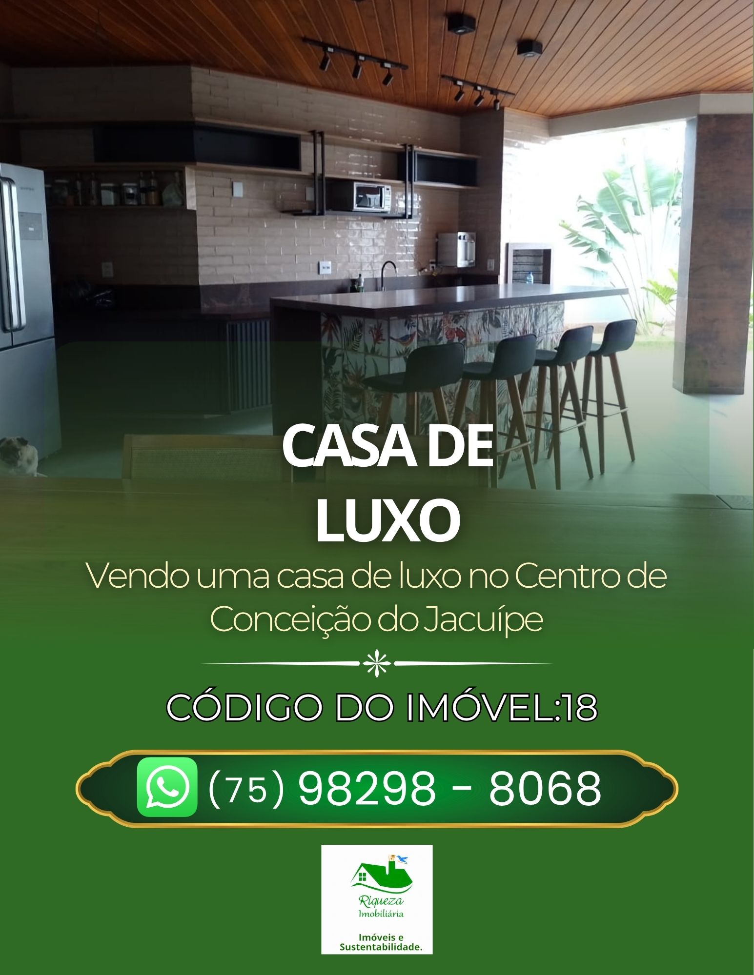 C18.Casa de Luxo em Conceição do Jacuípe