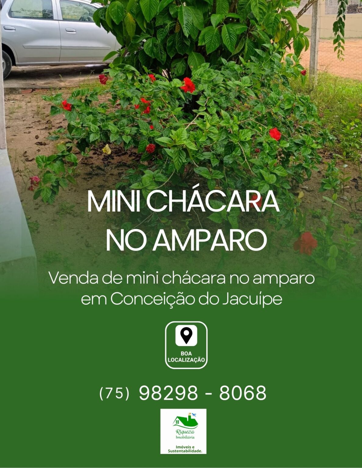 C25. Mini Chácara no Amparo em Conceição do Jacuípe