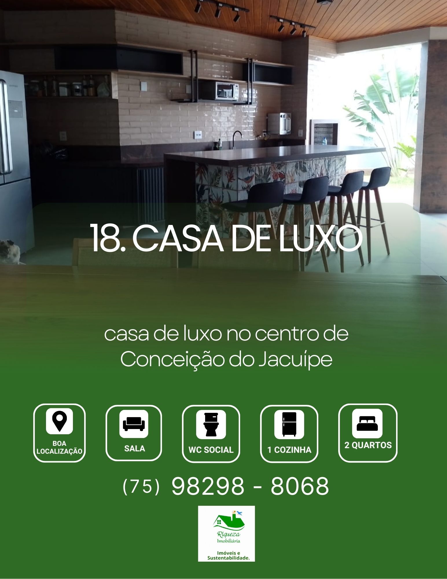 C18.Casa de Luxo em Conceição do Jacuípe