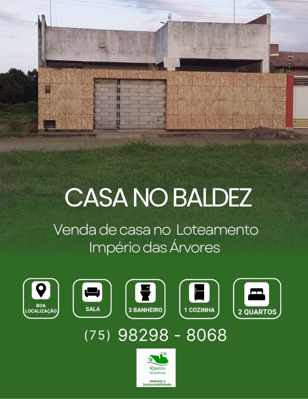 C35. Casa no Baldez em Conceição do Jacuípe