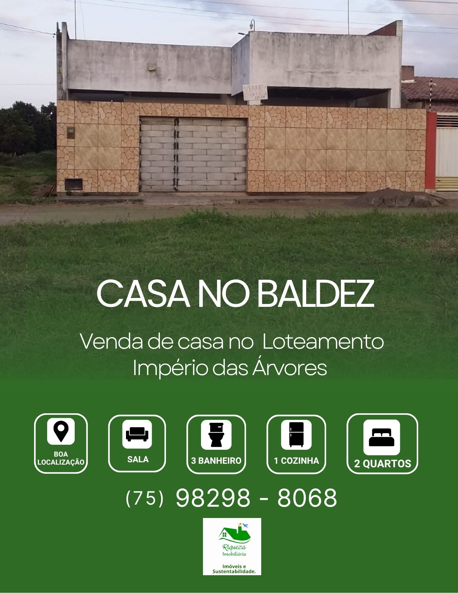 C35. Casa no Baldez em Conceição do Jacuípe