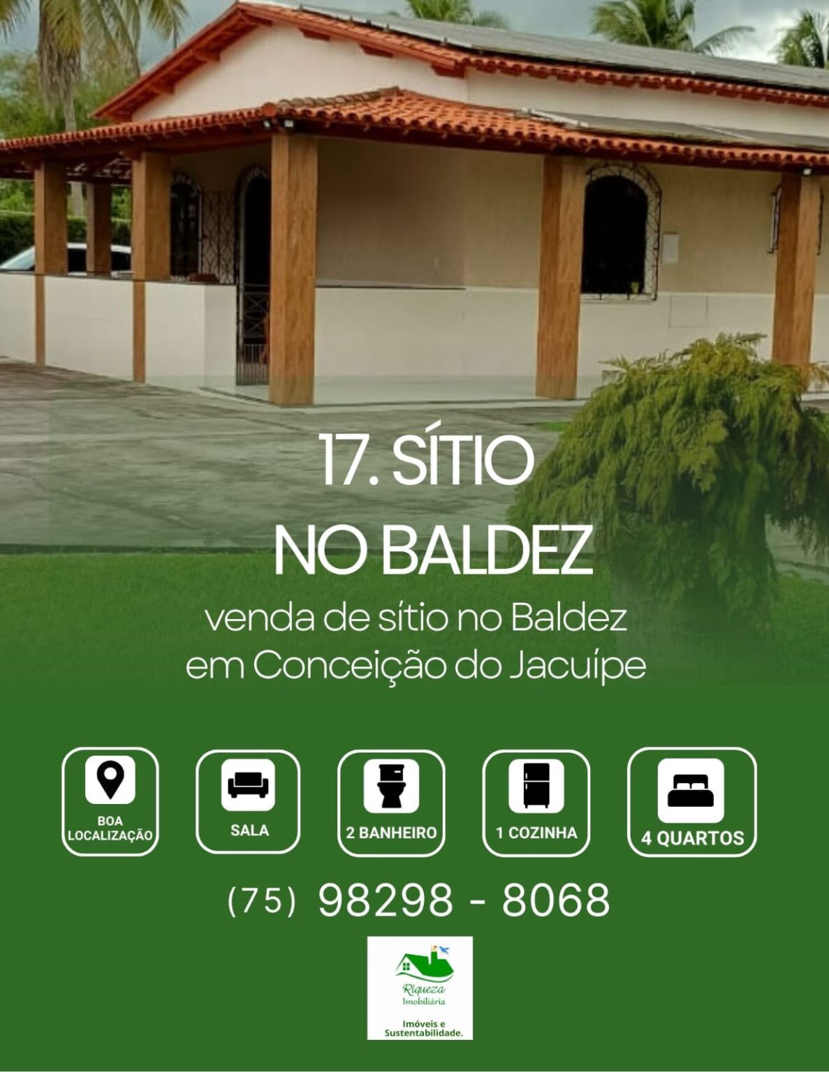 C17. SITIO NO BALDEZ EM CONCEIÇÃO DO JACUÍPE