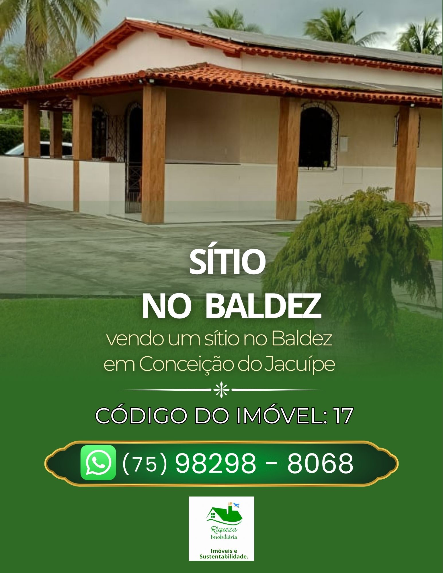 C17. SITIO NO BALDEZ EM CONCEIÇÃO DO JACUÍPE