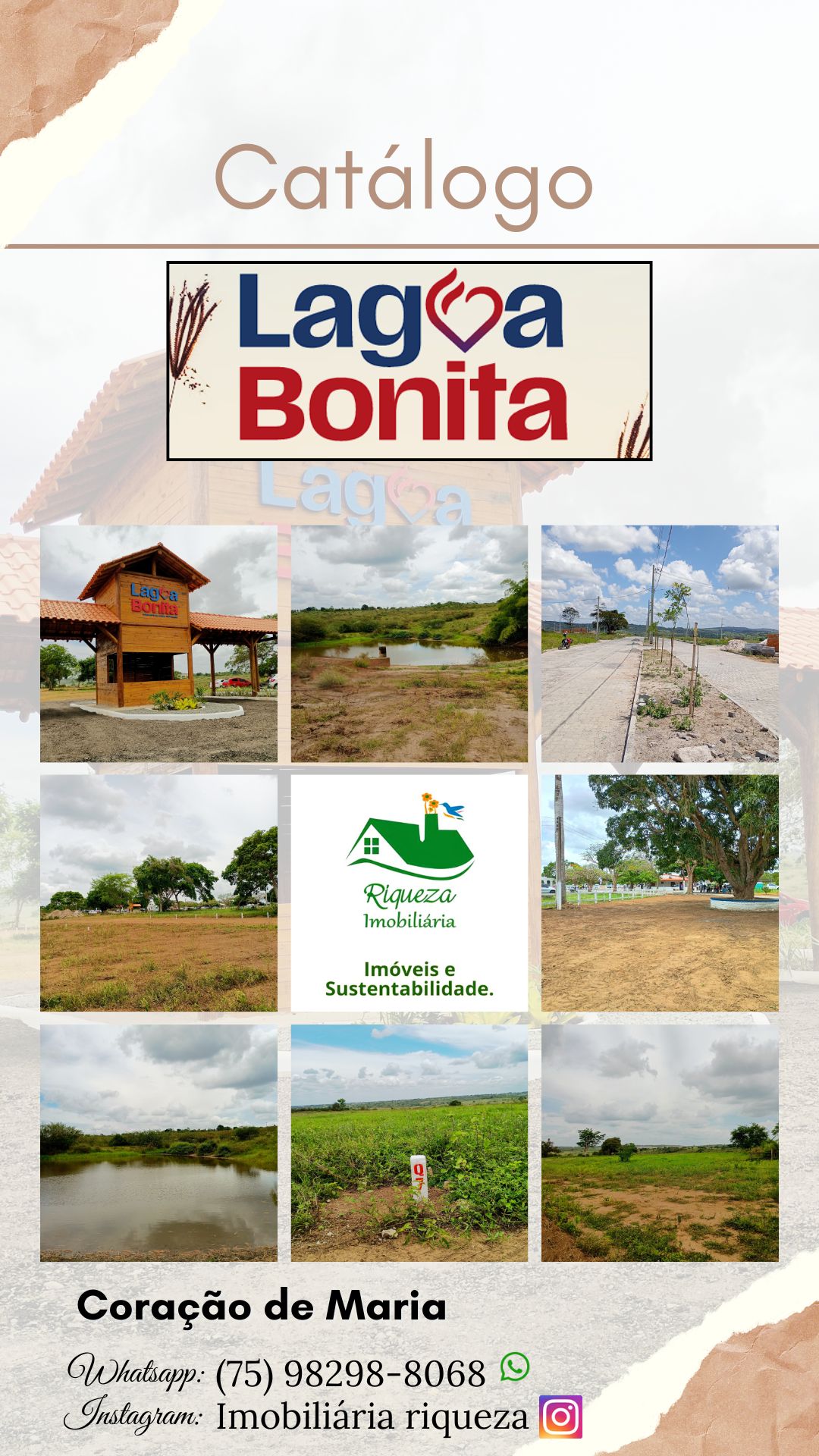 C69. LOTEAMENTO LAGOA BONITA EM CORAÇÃO DE MARIA