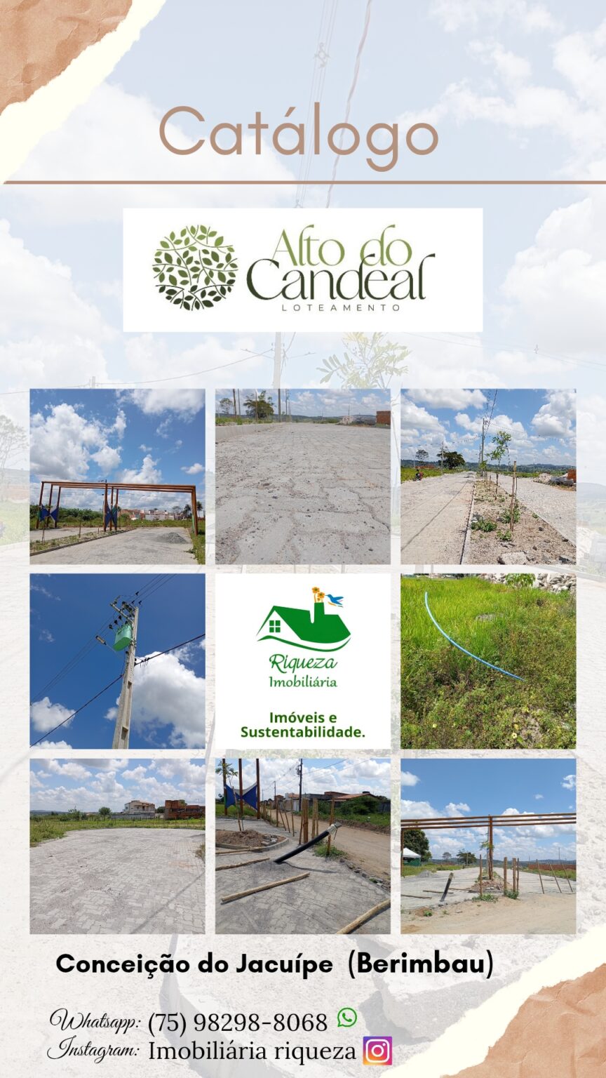 C68. LOTEAMENTO ALTO DO CANDEAL EM CONCEIÇÃO DO JACUÍPE