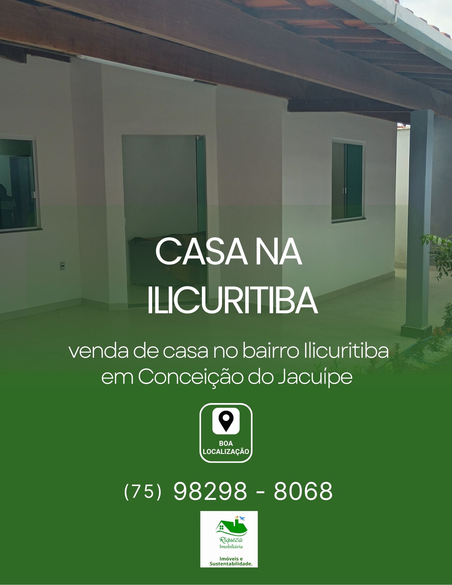 C59. CASA NA ILICURITIBA EM CONCEIÇÃO DO JACUÍPE