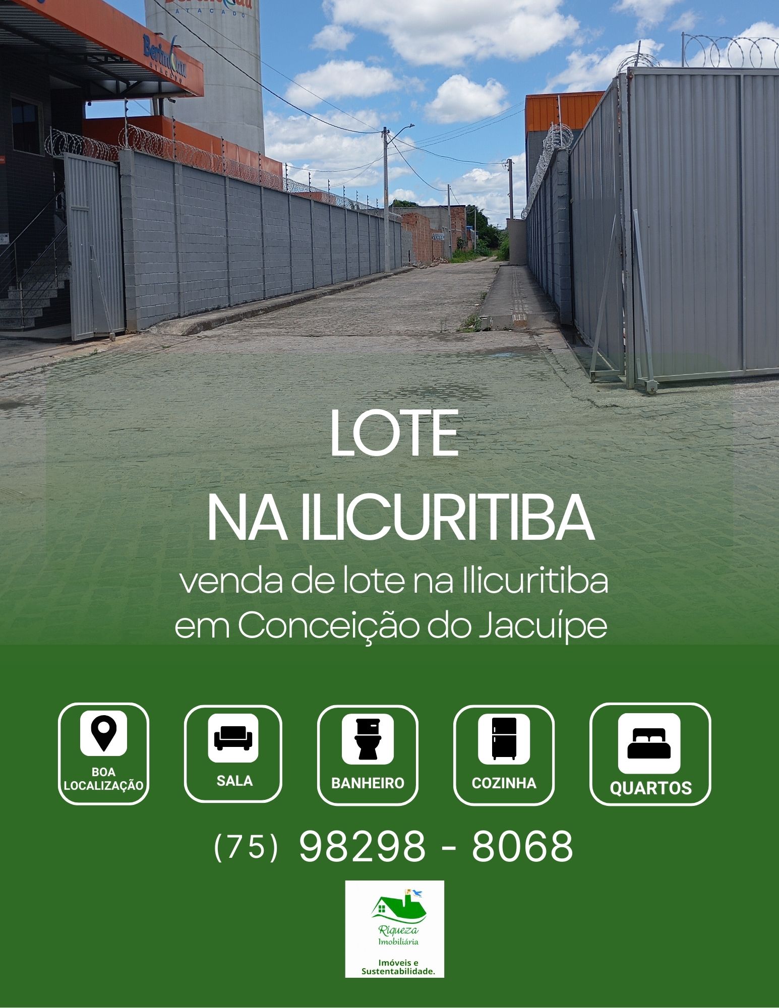 C65. LOTE NA ILICURITIBA EM CONCEIÇÃO DO JACUÍPE