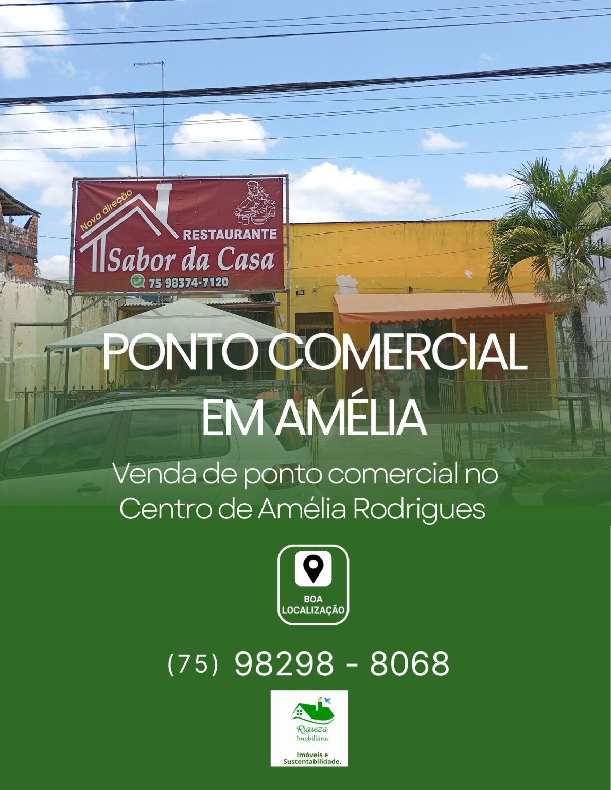 C74. PONTO COMERCIAL EM AMÉLIA RODRIGUES