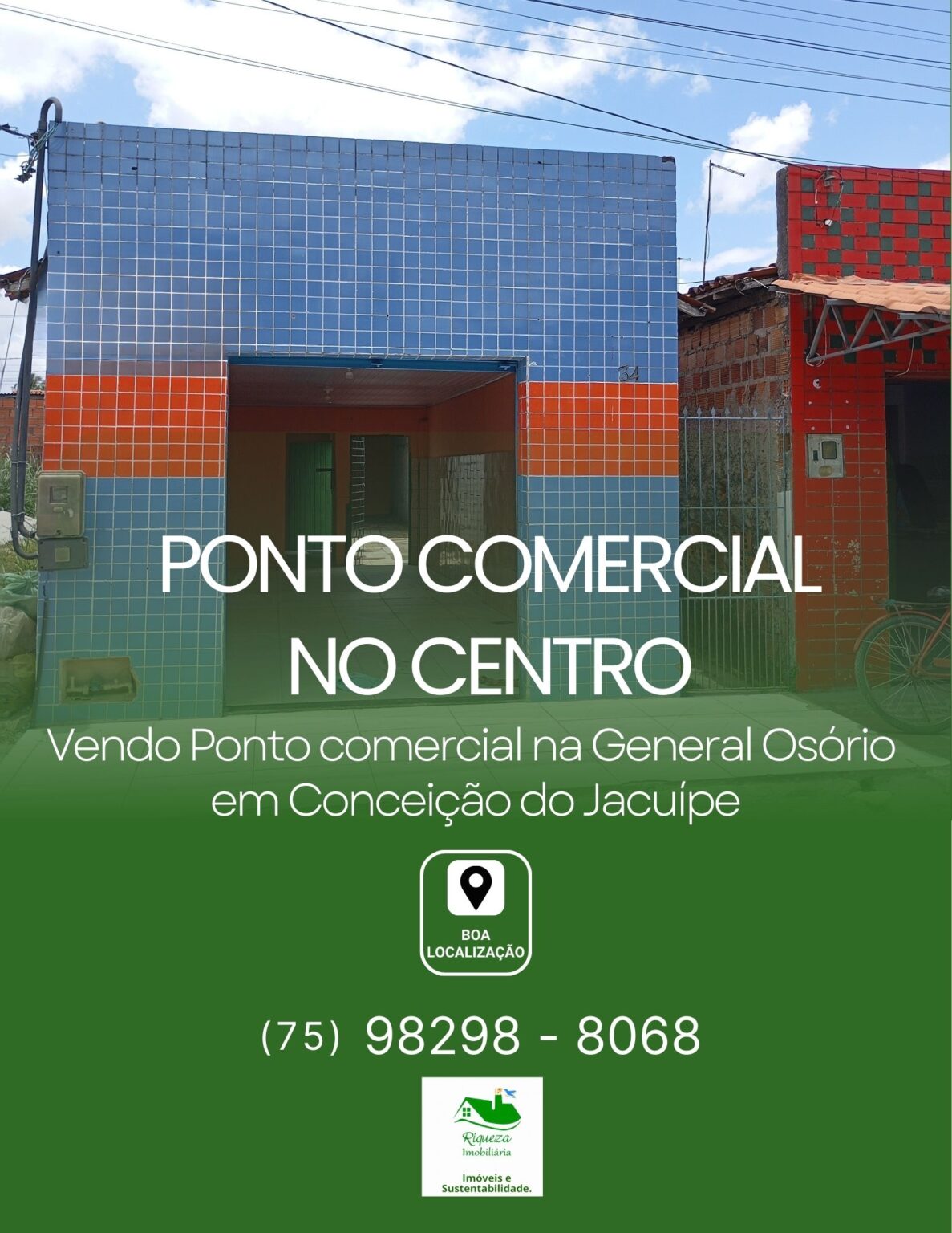 C105. PONTO COMERCIAL EM CONCEIÇÃO DO JACUIPE