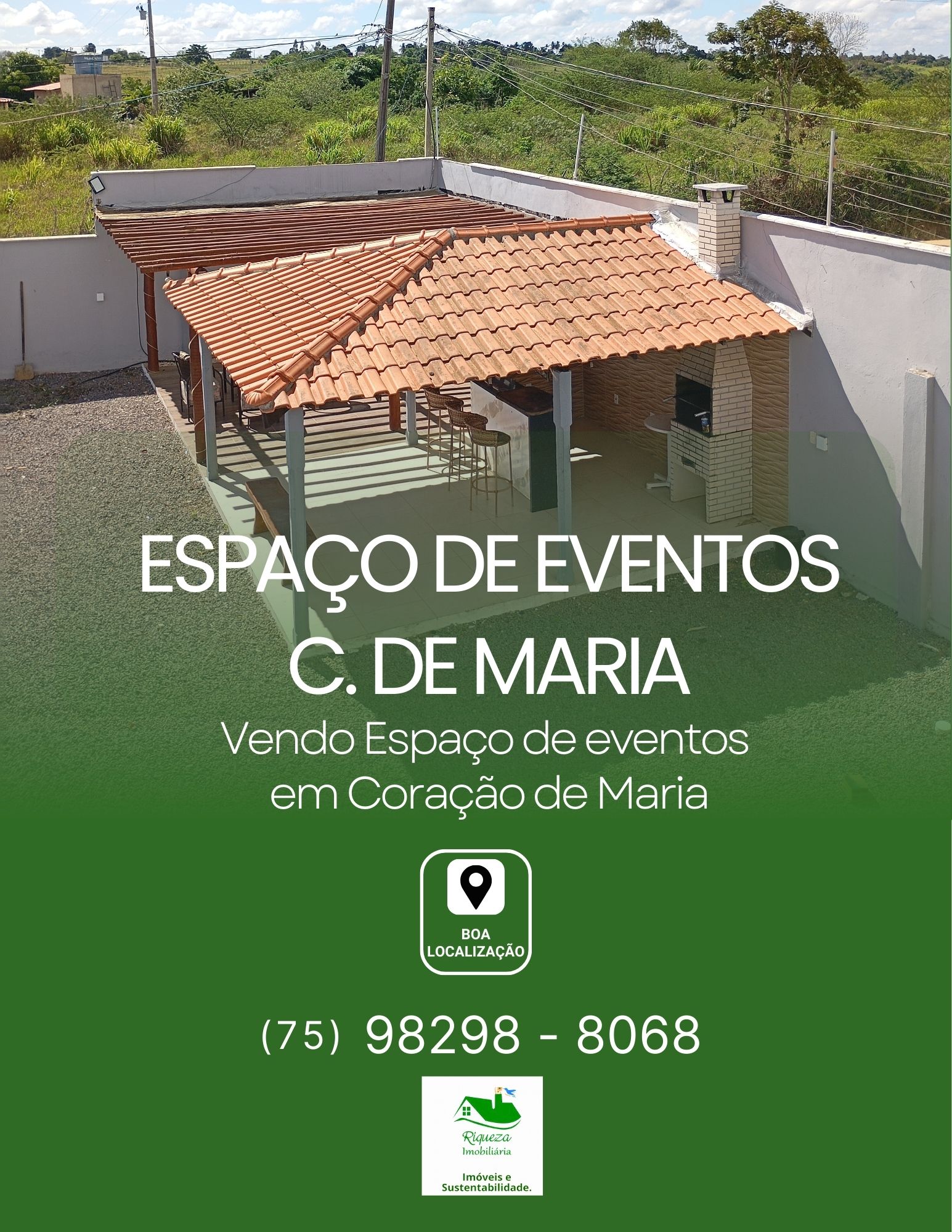 C103. ESPAÇO DE EVENTOS EM CORAÇÃO DE MARIA
