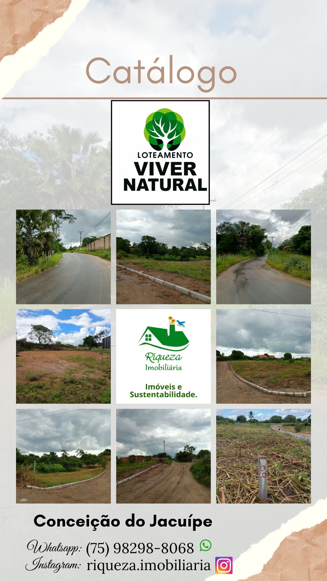 C116. LOTEAMENTO VIVER NATURAL EM CONCEIÇÃO DO JACUÍPE