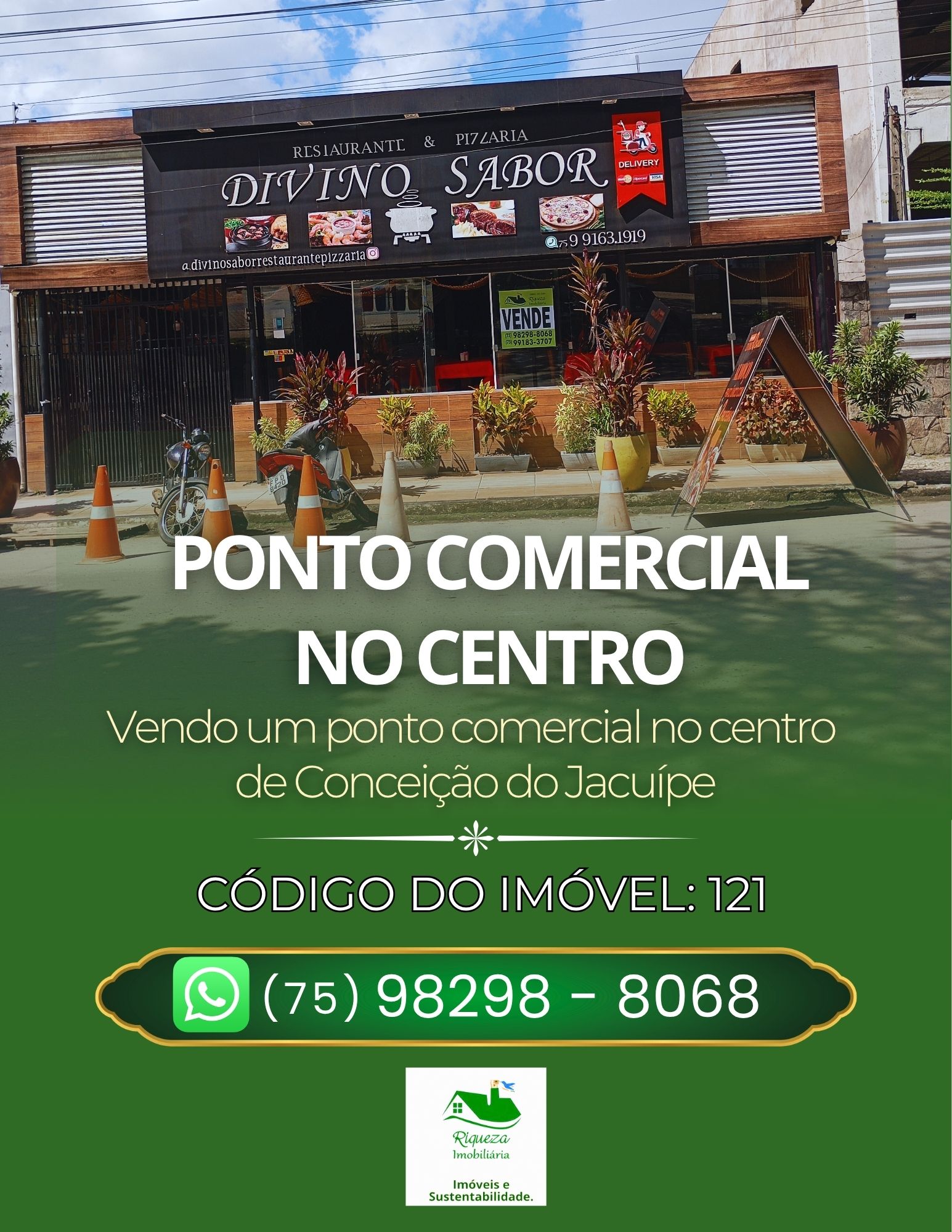 C121. PONTO COMERCIAL EM CONCEIÇÃO DO JACUÍPE