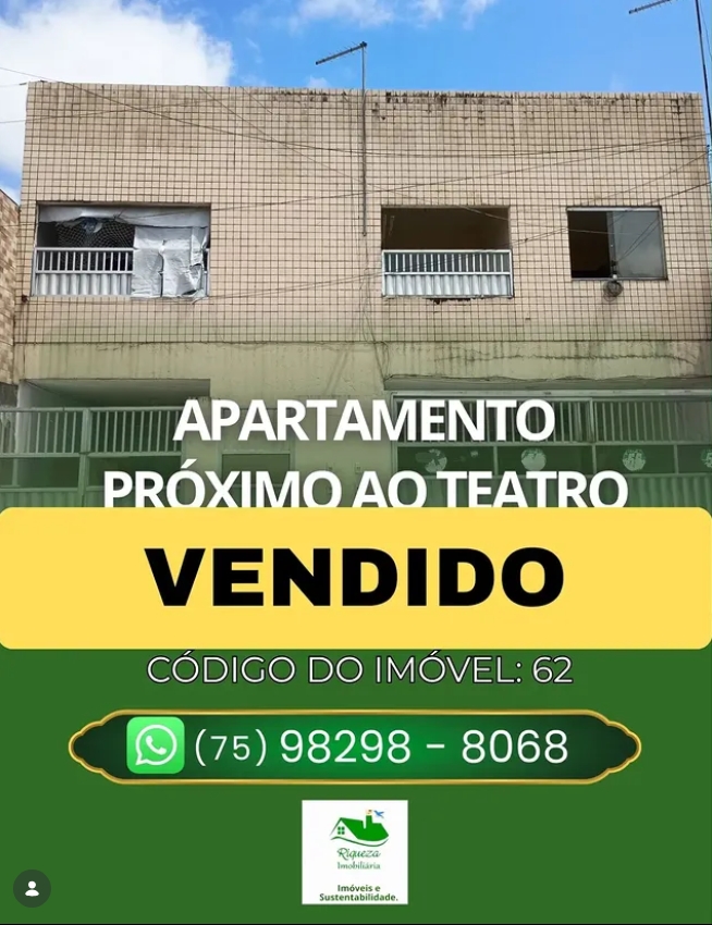 C62. APARTAMENTO PRÓX AO TEATRO EM CONCEIÇÃO DO JACUIPE VENDIDA