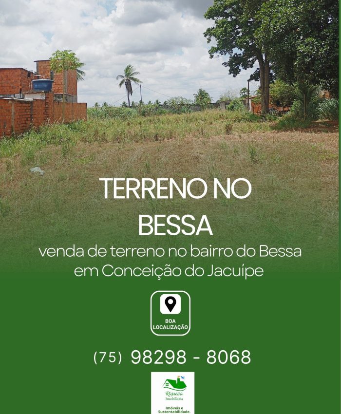C95. TERRENO NO BESSA EM CONCEIÇÃO DO JACUÍPE